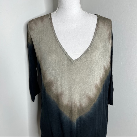 We The Free Ombré Dip Dye Oversize Tunic Top - Picture 3 of 10